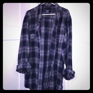 🙌LAST CHANCE Blue plaid flannel